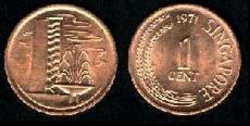 1 cent 1967-1976 (km 1)