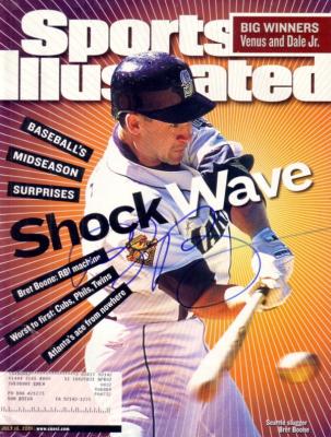 Bret Boone autographed Seattle Mariners 2001 Sports Illustrated