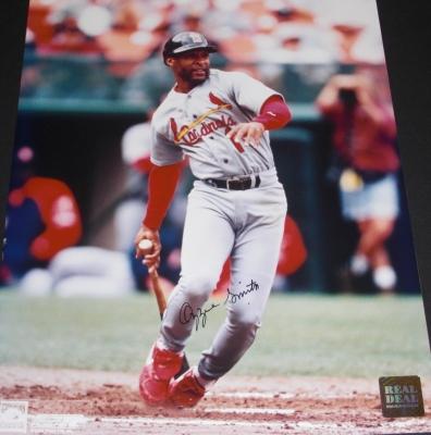 Ozzie Smith autographed St. Louis Cardinals 8x10 photo