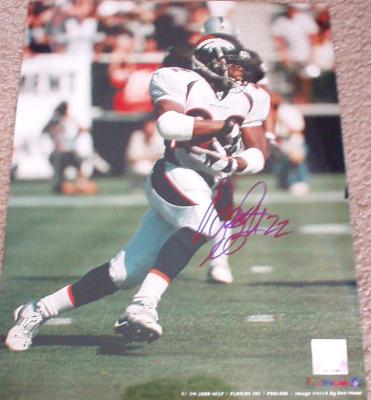 Olandis Gary autographed Denver Broncos 11x14 photo