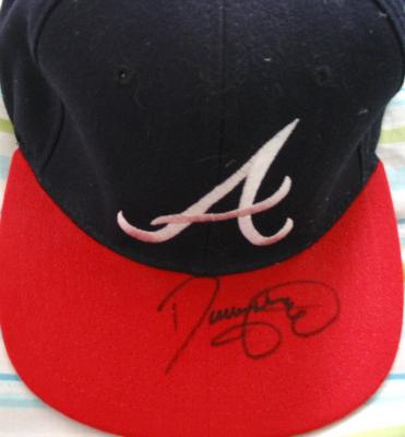 Denny Neagle autographed Atlanta Braves replica cap