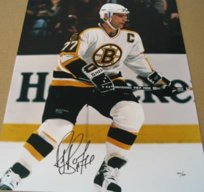 Ray Bourque autographed Boston Bruins 16x20 poster size photo