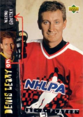 Wayne Gretzky 1995 Upper Deck Be A Player card #R147