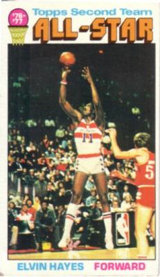 Elvin Hayes 1976-77 Topps card