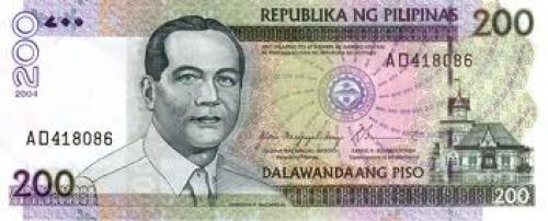 Philippine Currency - Banknotes; 200 Pesos