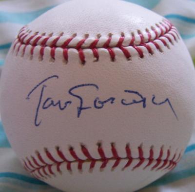Tommy Lasorda autographed MLB baseball