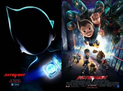 Astro Boy movie set of 2 mini promo posters