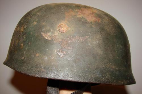Original WW2 Fallschirmjager M38 Helmet