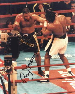 Ray Mercer autographed 8x10 boxing photo