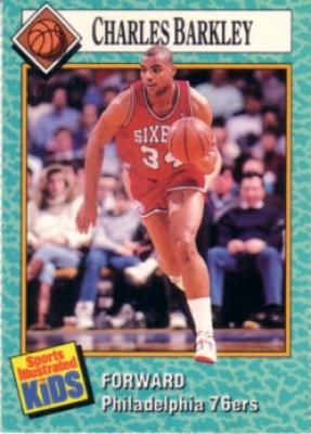 Charles Barkley 76ers 1989 Sports Illustrated for Kids card #29