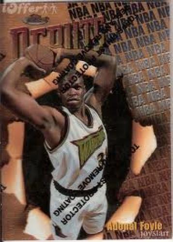 Basketball Card; 1997-98 Finest #108 Adonal Foyle B (Basketball Card)Warriors