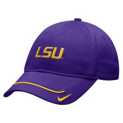 LSU Tigers purple Nike cap or hat NEW