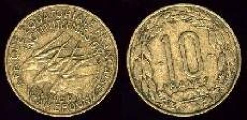 10 francs 1958 (km 25)