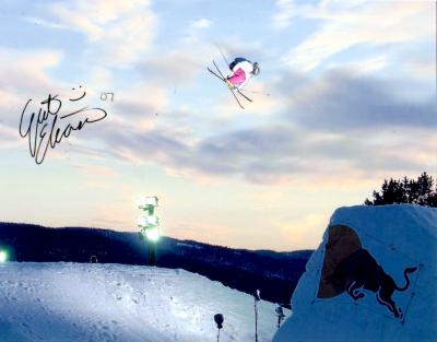 Grete Eliasson (freestyle skier) autographed 8x10 photo