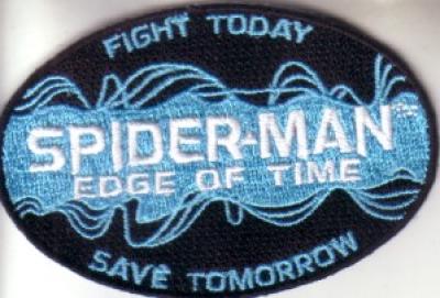 Spider-Man Edge of Time game 2011 Comic-Con embroidered promo patch