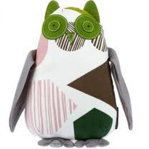 Toys; DwellStudio Stuffed Animal Plush Toy, Owl