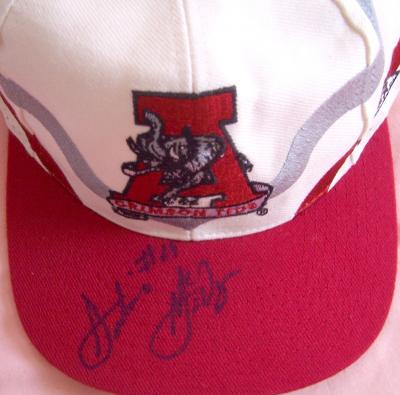 Antonio McDyess autographed Alabama cap or hat