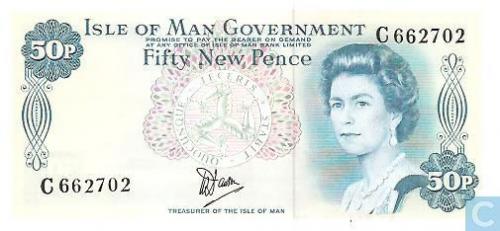 Isle of Man 50 new pence