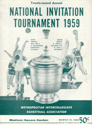 1959 NIT college basketball program (Lenny Wilkens)