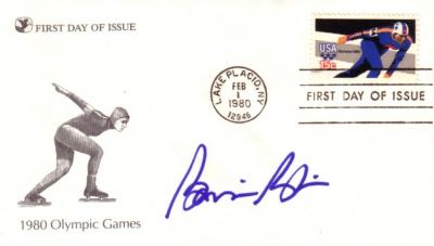 Bonnie Blair autographed 1980 Winter Olympics speed skating First Day of Issue cachet