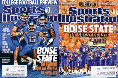 Boise State Broncos set of 2 2010 Sports Illustrated magazines