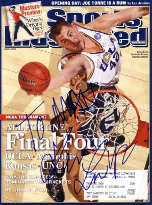 Kevin Love autographed UCLA 2008 Final Four Sports Illustrated (to Matt)