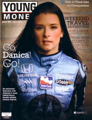 Danica Patrick 2007 Young Money magazine