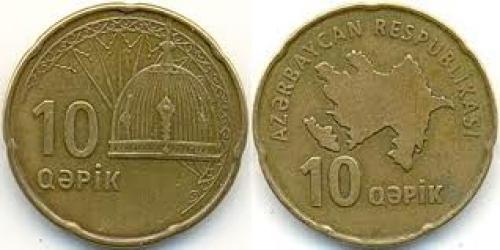 Coins; 10 Qəpik Azerbaijan (1991 - )