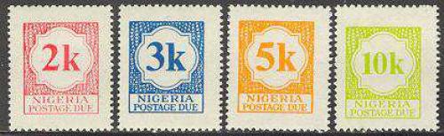 Postage Due 4v; Year: 1973