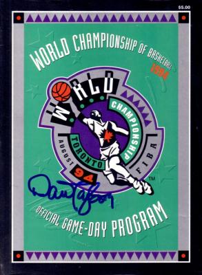 Dan Majerle autographed Dream Team 2 1994 World Championship of Basketball program