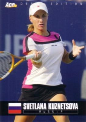 Svetlana Kuznetsova 2005 Ace Authentic Rookie Card