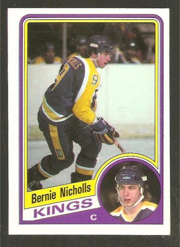 1984-85 O Pee Chee #88 Bernie Nichols Rookie