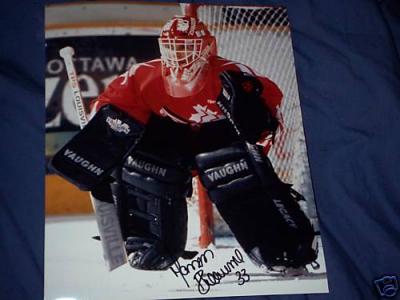 Manon Rheaume autographed 1994 Team Canada 8x10 photo