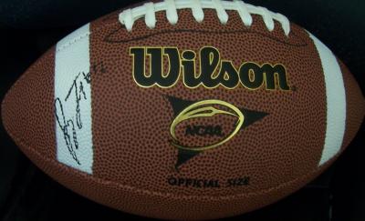 Jacoby Ford autographed Wilson NCAA football