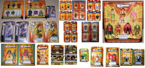 JLU Justice League Unlimited  72 mint in package rare figures Mattel