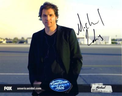 Michael Johns autographed 2008 American Idol 8x10 photo