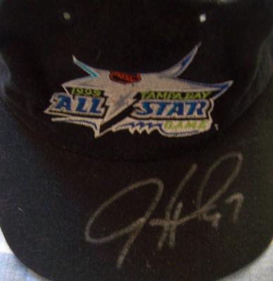 Jeremy Roenick autographed 1999 NHL All-Star Game cap or hat