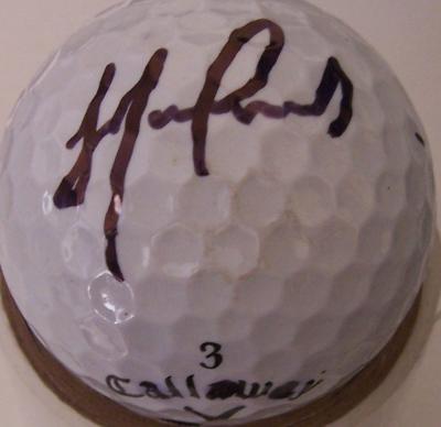 Trevor Immelman autographed 2012 Humana Challenge tournament used Callaway golf ball