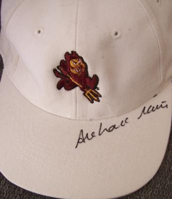 Azahara Munoz autographed Arizona State golf cap or hat