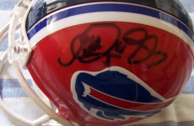 Andre Reed autographed Buffalo Bills mini helmet