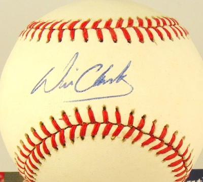 Will Clark autographed NL baseball