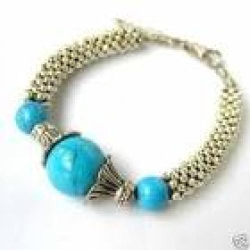 Ethnic Turquoise Bracelet