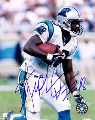 Stephen Davis autographed 8x10 Carolina Panthers photo