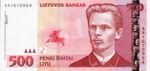 Banknotes; 50 Litu: Banknotes Lithuania