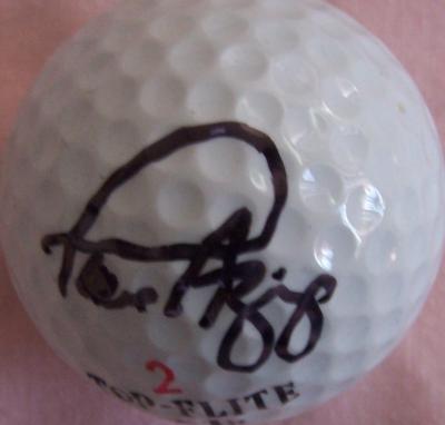 Paul Azinger autographed golf ball