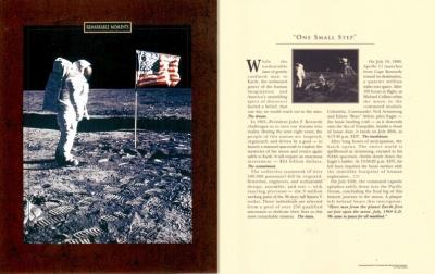 1969 Neil Armstrong Apollo 11 moon landing 8x10 photo