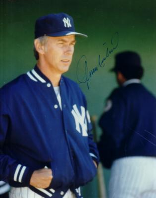 Gene Michael autographed New York Yankees 8x10 photo