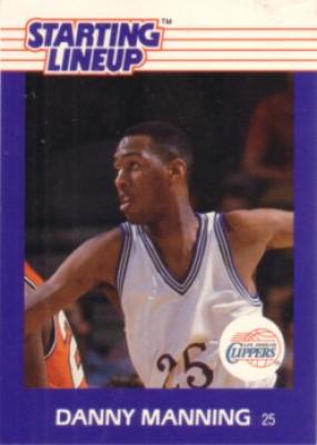 Danny Manning Kenner Starting Lineup 1989 Rookie Card