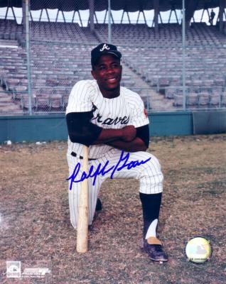 Ralph Garr autographed 8x10 Atlanta Braves photo