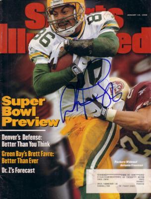 Antonio Freeman autographed 1998 Green Bay Packers Sports Illustrated